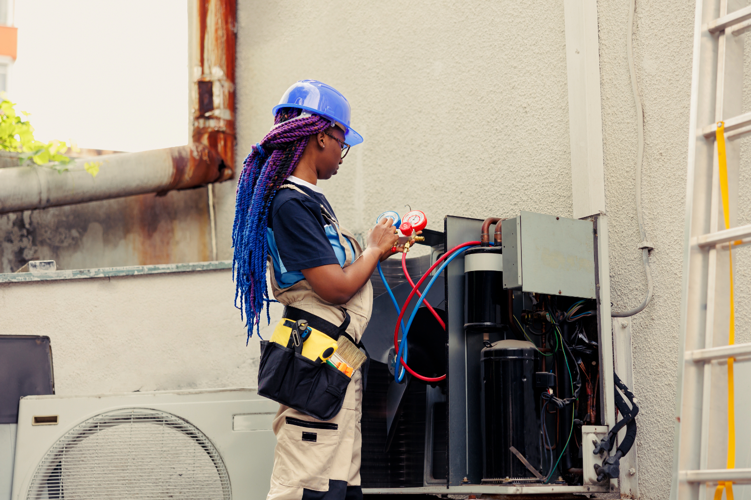 heat pump installation